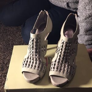 Cream color Calvin Klein Pumps 7.5